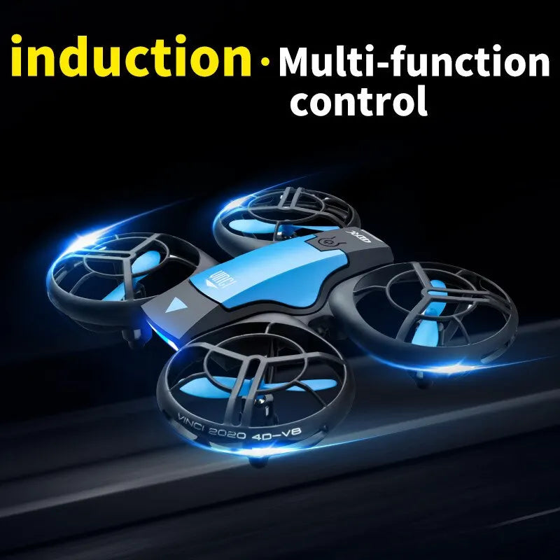 Mini Drone 4k Profession HD Wide Angle Camera 1080P WiFi FPV Drone Camera Height Keep Drones Camera Helicopter Toys