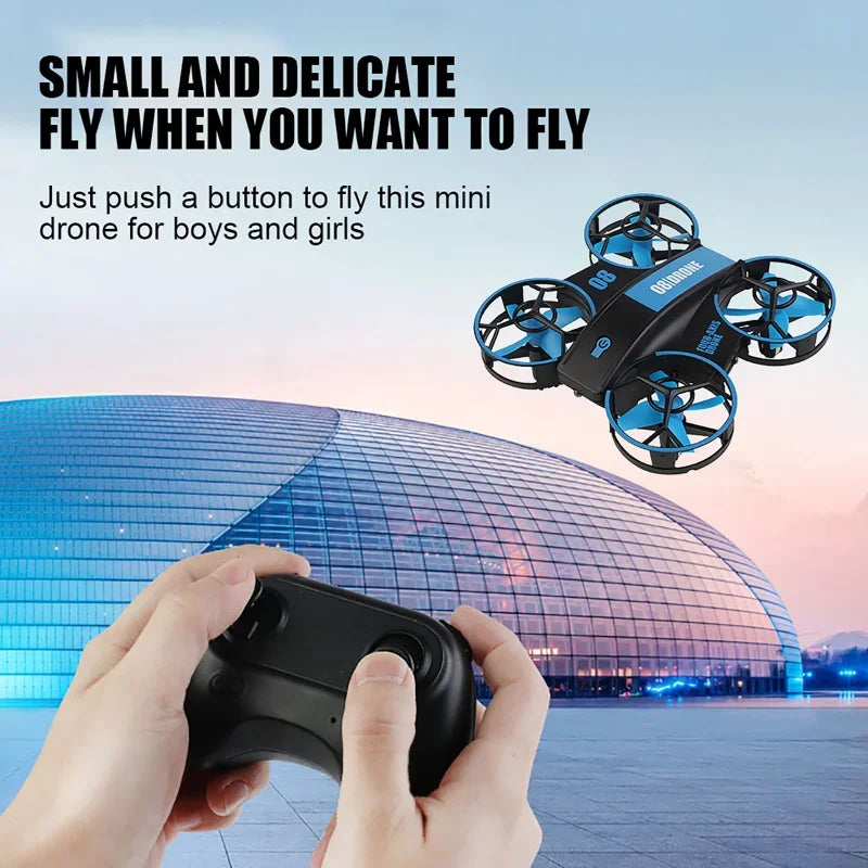 JC811 Mini Quadcopter 4k 360 Degree Rotation Headless Mode Video Shooting Stunt Hexacopter Drone for Kids Beginner with Camera